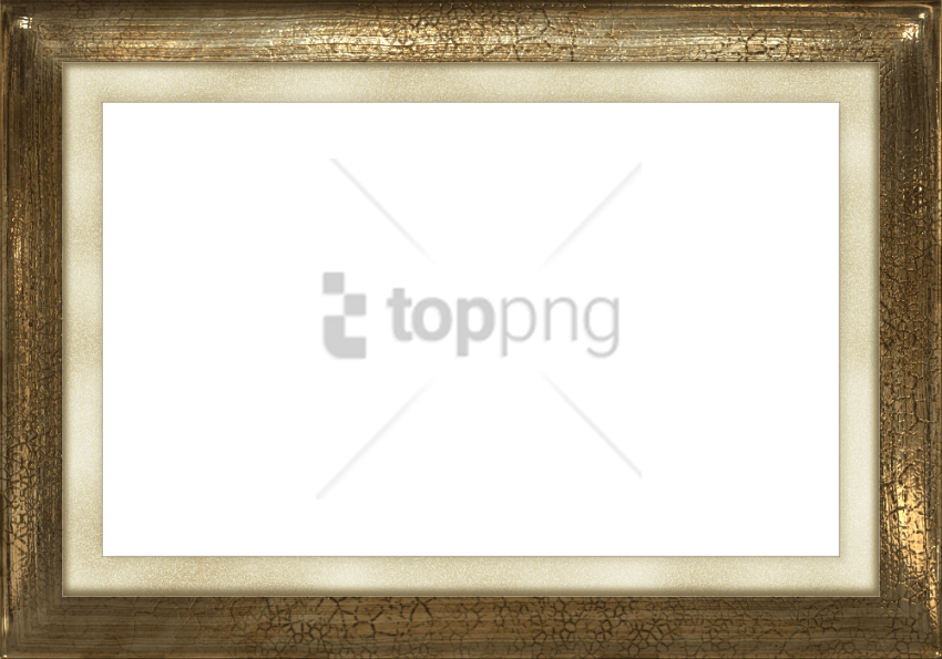 Free Png Old Wooden Frame Png Png Image With Transparent - Old Frame Transparent Png (850x595), Png Download