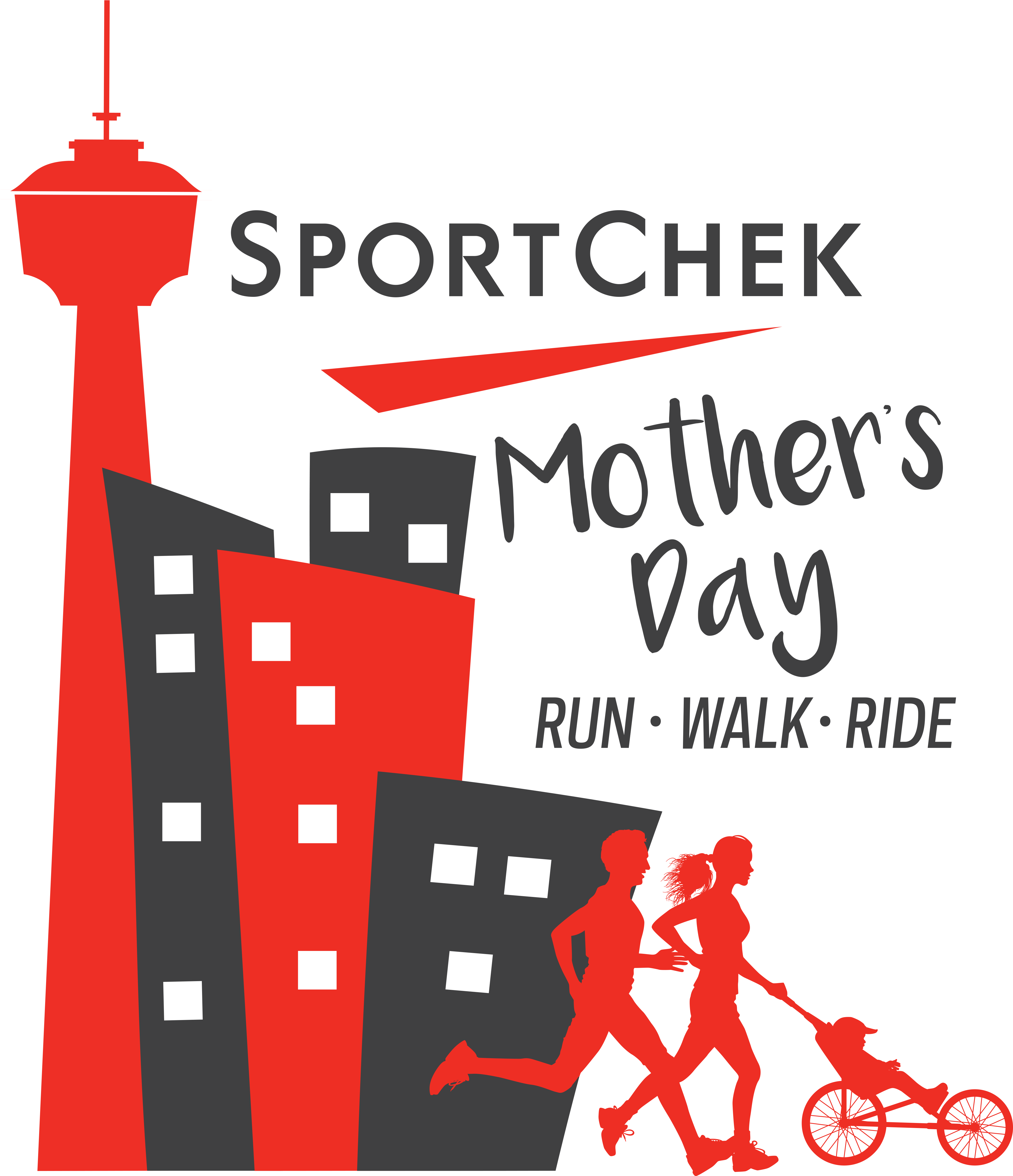 Sport Chek Mother's Day Run - Mother's Day Run Walk (5000x5000), Png Download