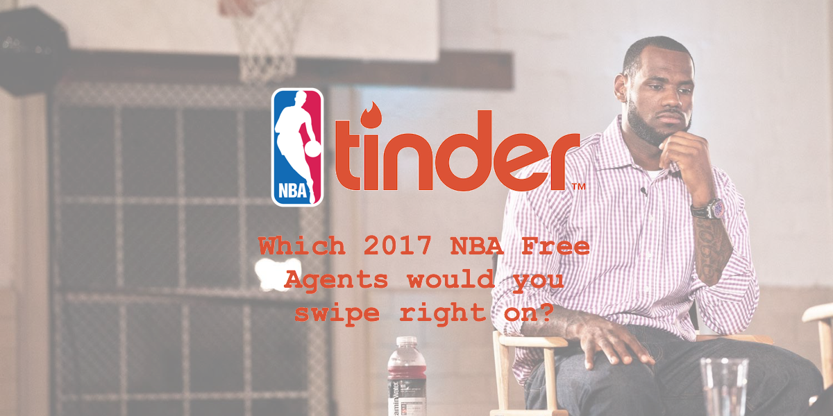 Nba Free Agency Tinder - Public Speaking (1200x600), Png Download