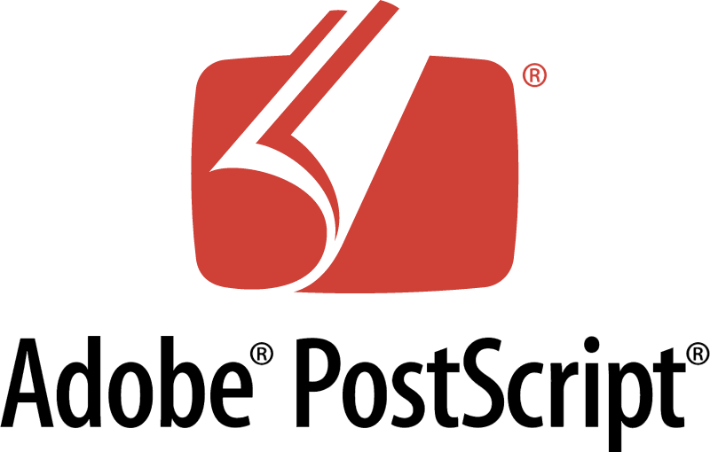 Adobe Postscript Vector - Adobe Postscript Logo (800x510), Png Download