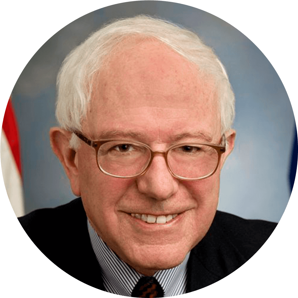 Kirsten Gillibrand Official Portrait Bernie Sanders - Whos The President Of The Us (1000x1000), Png Download