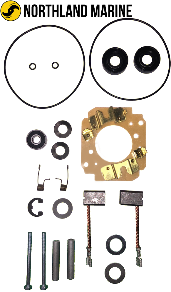 Minn Kota 4" Brush Kit Brushkit4 - Hawk Island (592x1000), Png Download