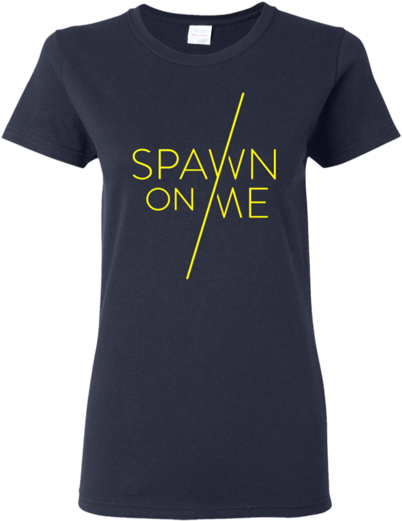 Spawn On Me Logo Tee - T-shirt (1024x1024), Png Download