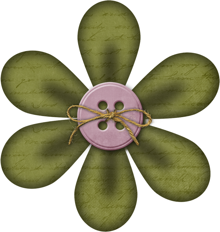 Digital Scrapbooking Freebies - Flowers On A Scrap Book (777x817), Png Download