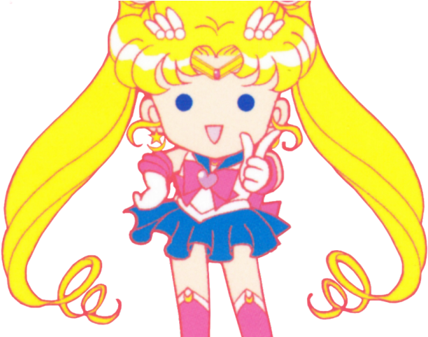 Sailor Moon Clipart Transparent Pixel - Sailor Moon Chibi Png (640x480), Png Download