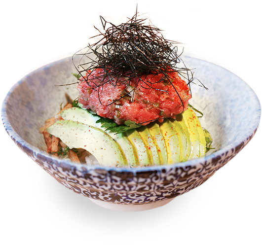 Negitoro Don Tartare - Sashimi (600x580), Png Download