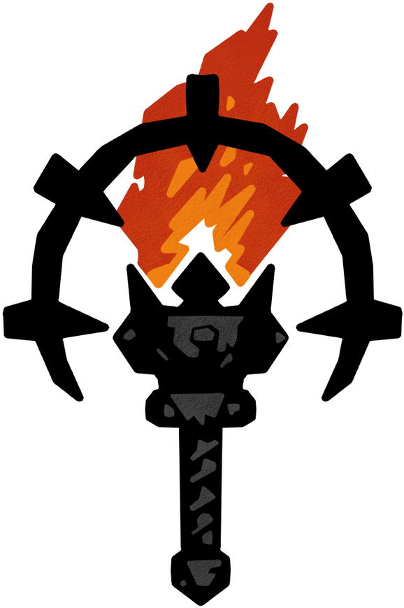894 X 894 2 0 - Darkest Dungeon Torch Logo (894x894), Png Download
