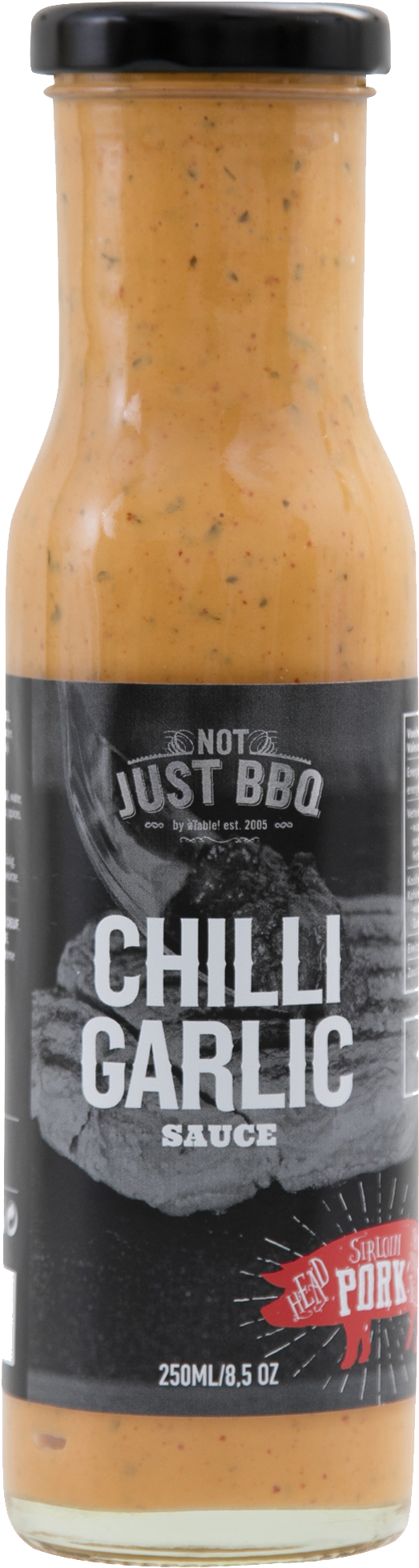 Chili Garlic Sauce - Bottle (2625x2625), Png Download