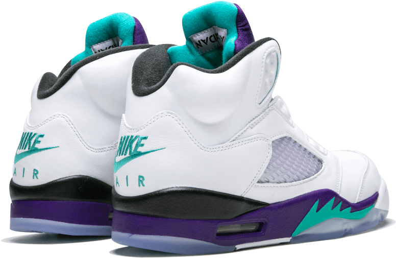 Jordan 5 Retro Nrg Fresh Prince Fresh Prince Of Bel - Jordan Retro Grape 5 2006 (1000x600), Png Download