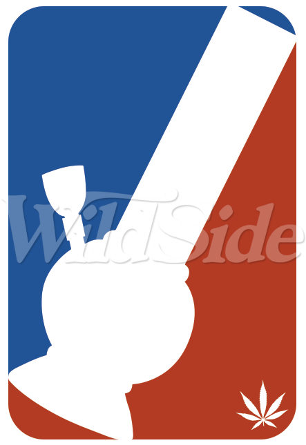 Bong - Major League - Major League Stoner (675x675), Png Download