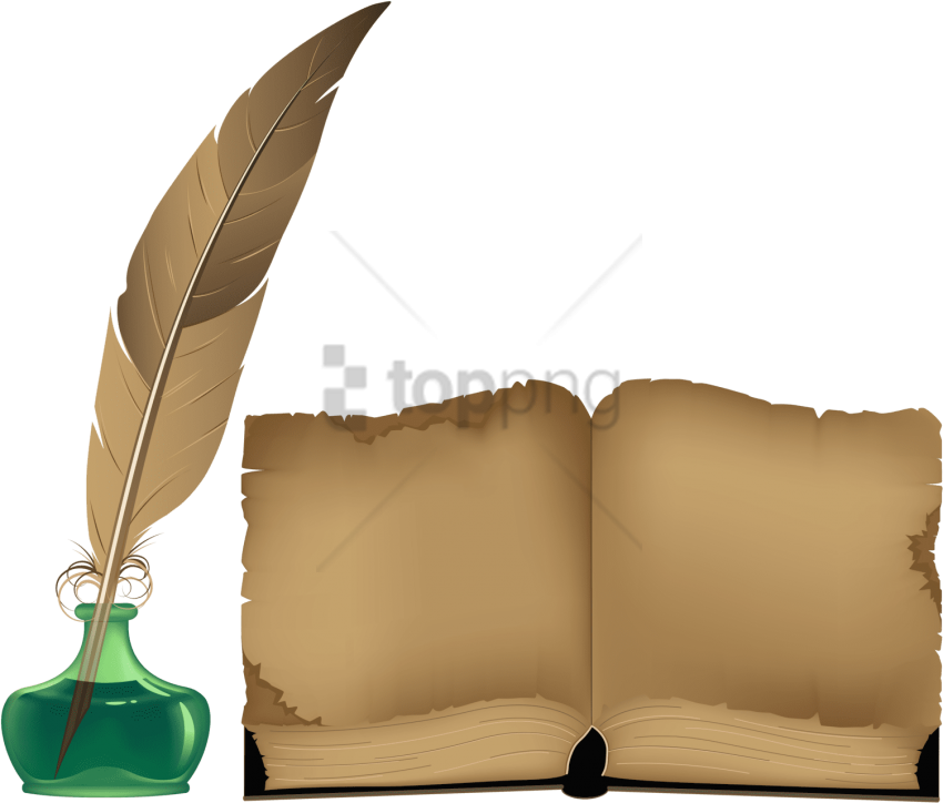 Free Png Old Open Book Png Image With Transparent Background - Old Open Book Png (850x724), Png Download