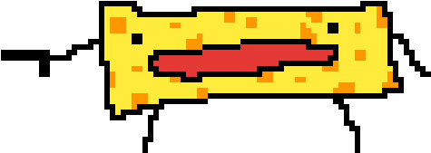 Spongebob With A Gun (600x600), Png Download