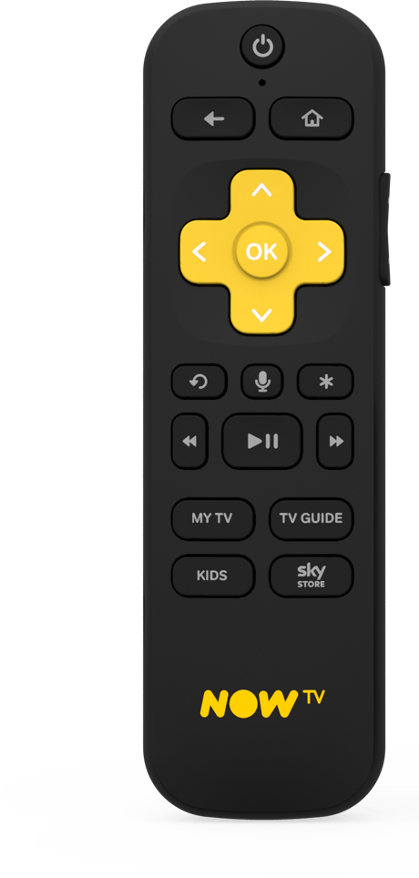 Smart Stick Voice Remote - Now Tv Smart Stick (460x964), Png Download