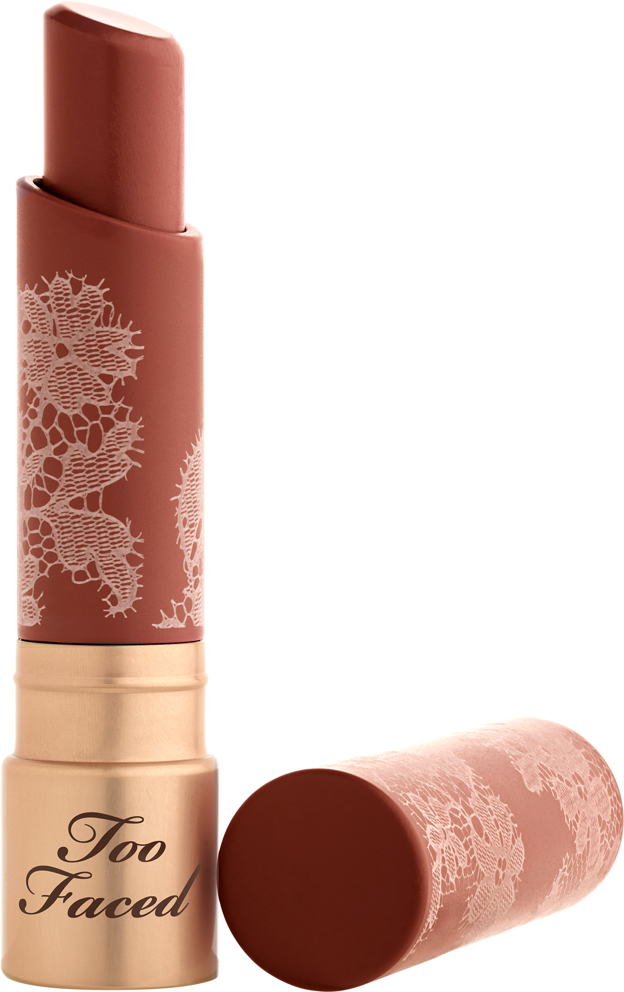 Natural - Too Faced Natural Nudes Lipstick Overexposed (2000x2000), Png Download