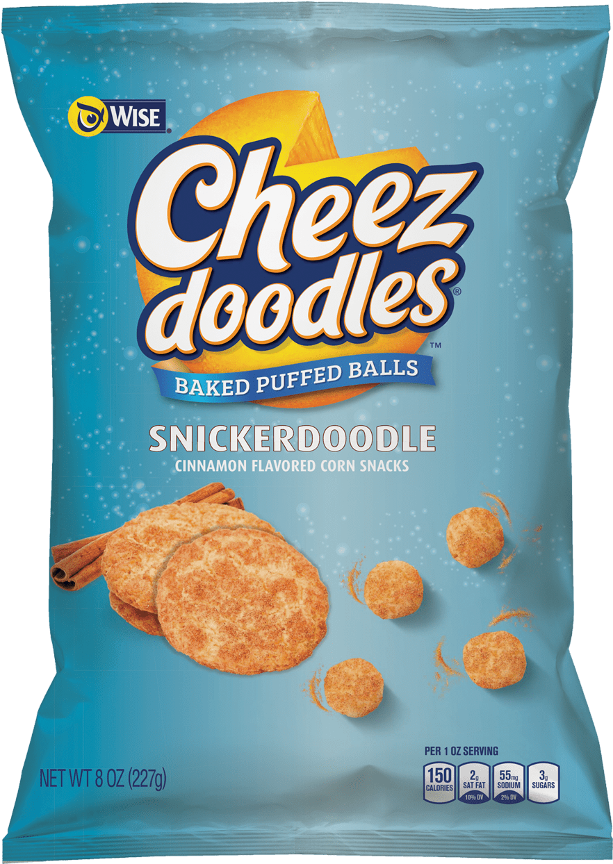 Wise Cheese Doodles - Biscuit (900x1260), Png Download