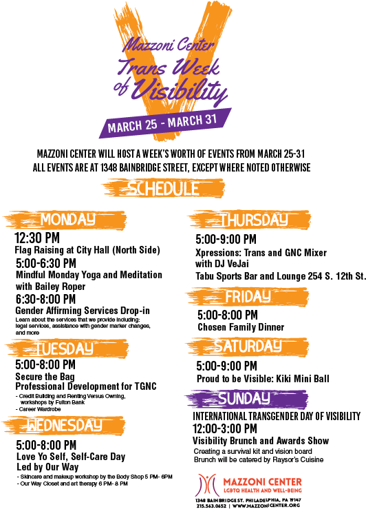 What Is Trans Week Of Visibility - Graphic Design (612x792), Png Download