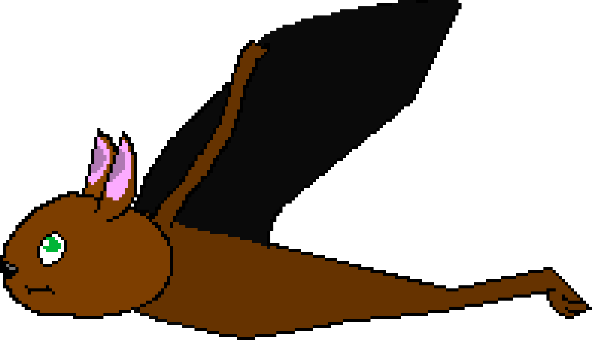 Bat Wing Up - Bubsy (2020x1210), Png Download