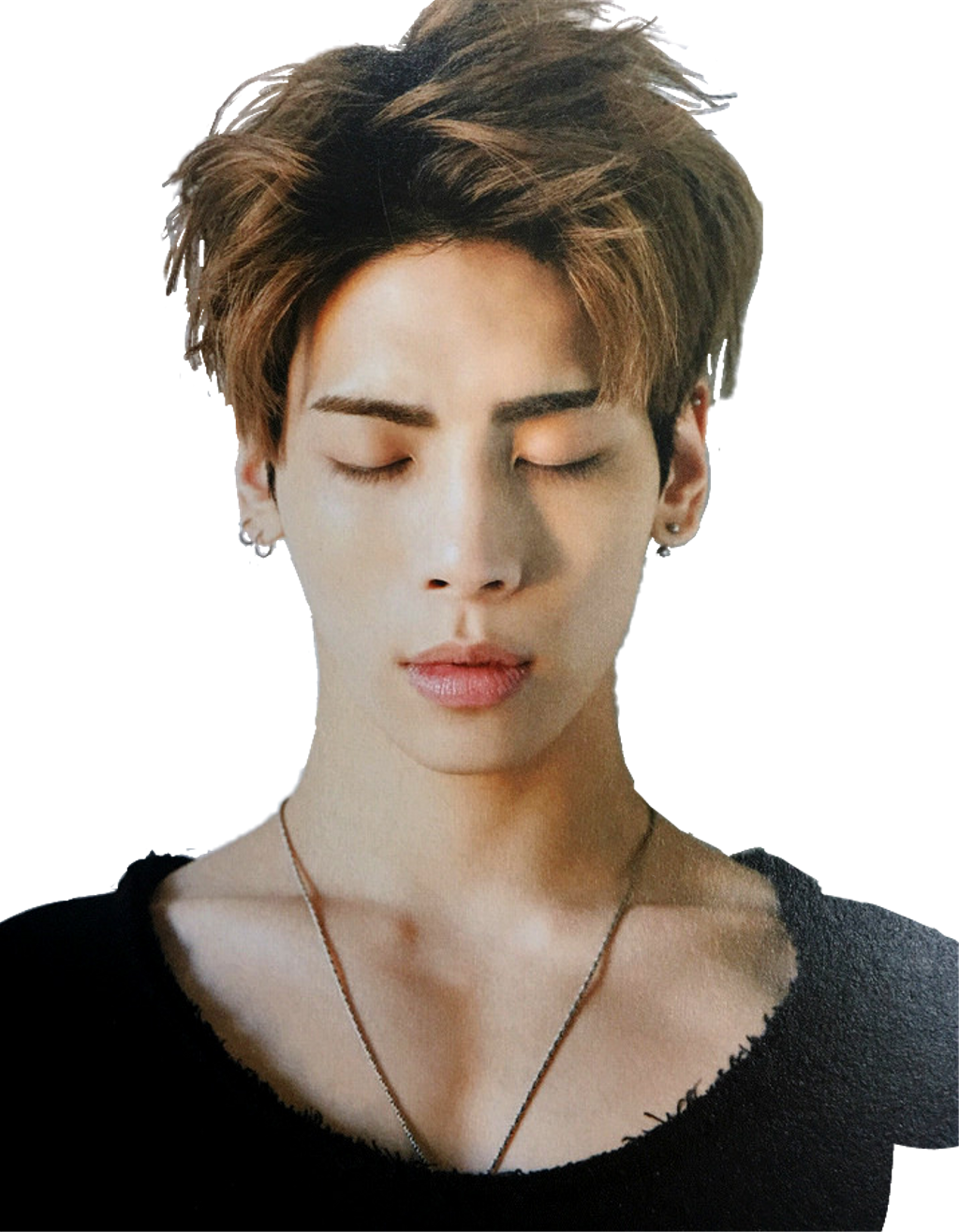 #shinee #5hinee #jonghyun #kim #alwaysbewithyou #imissyou - Jonghyun X Inspiration Scan (1024x1316), Png Download