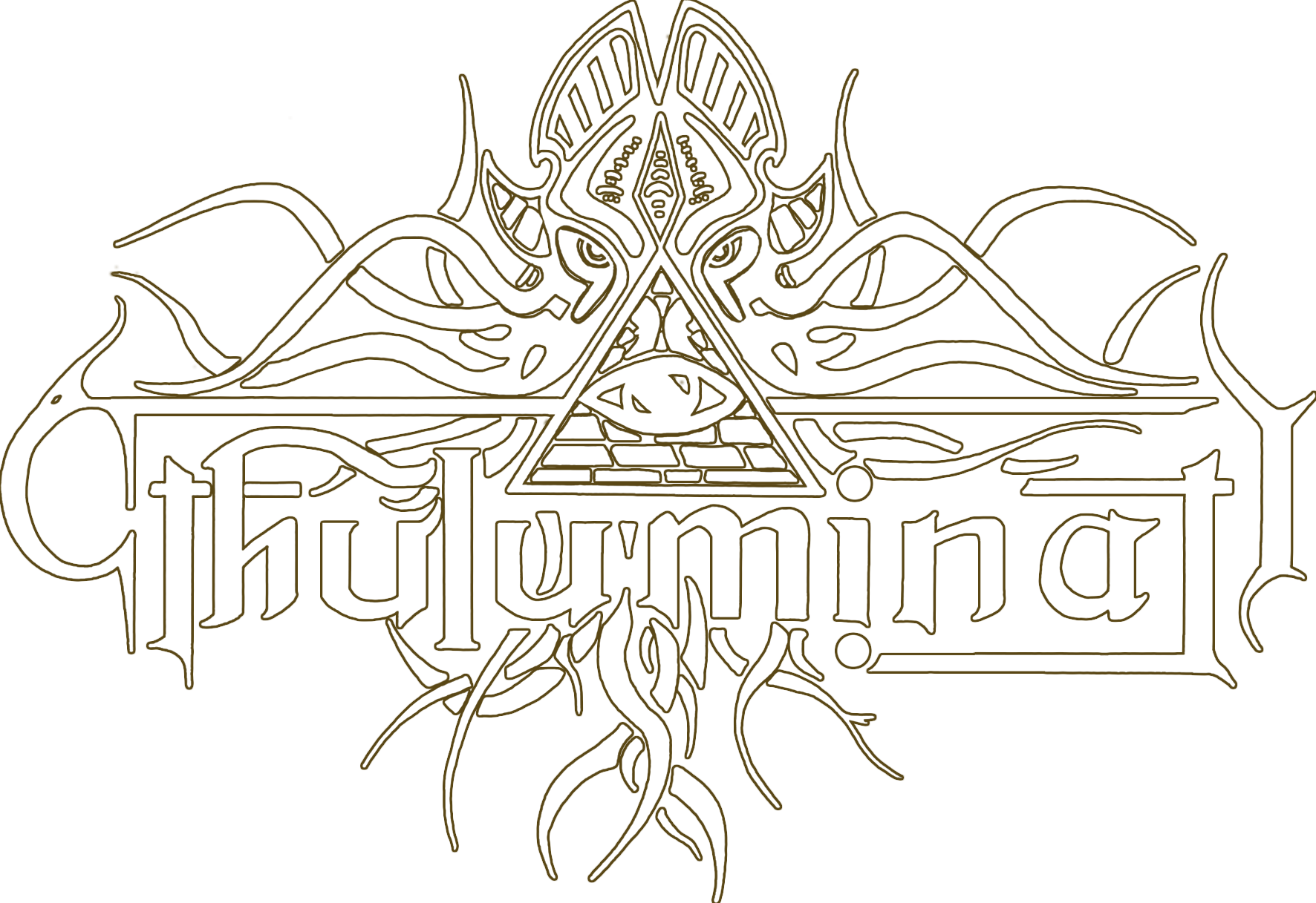 Avant Garde Psychedelic Blackened Stoner Doom - Illustration (1772x1217), Png Download