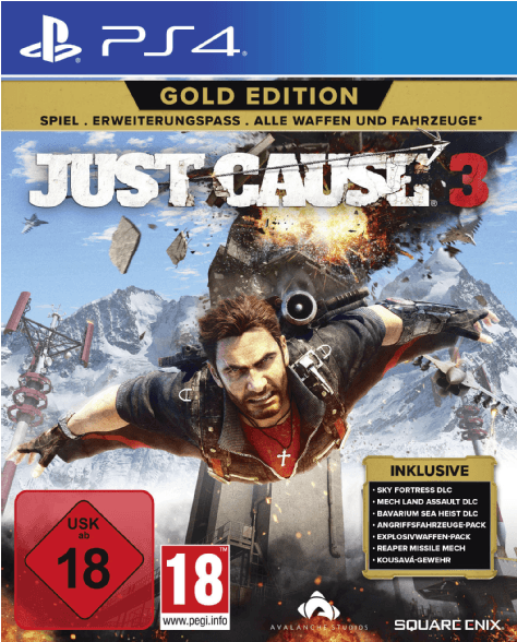 Just Cause 3 Gold Ps4 (786x587), Png Download
