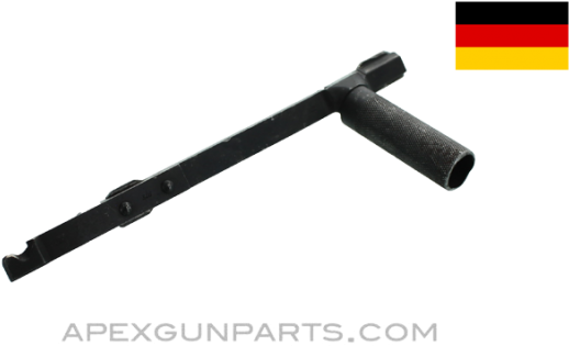 German Wwii Mg 34 Charging Handle Assembly, *good* - Gun Barrel (650x700), Png Download