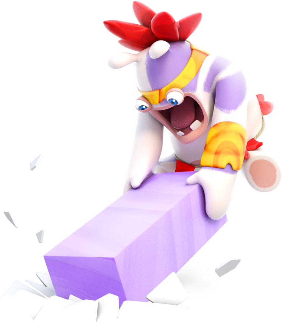 Mario Rabbids Kingdom Battle Bestione (1200x1200), Png Download