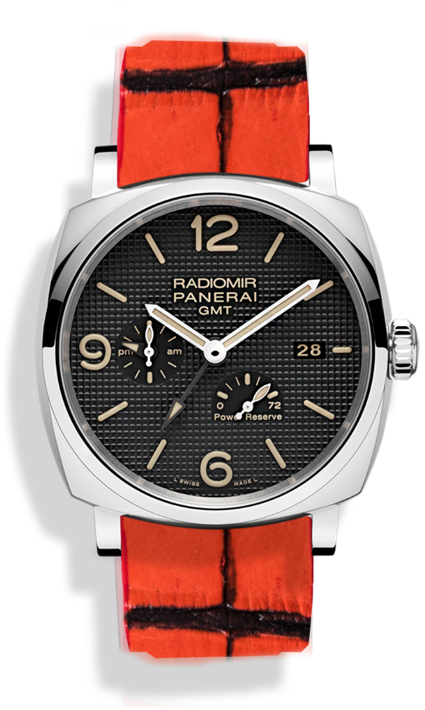 Panerai Leather Strap - Panerai Radiomir 1940 (681x1024), Png Download