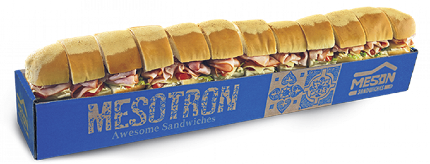 El Méson Sandwiches Bring Taste Of Puerto Rico - El Mesotron Del Meson Precio (1460x557), Png Download