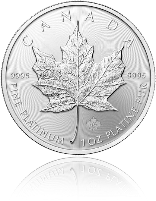 Canada 1 Oz Platinum - Coin (800x800), Png Download