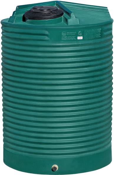 Rt2500 1000ltr Poly Rainwater Tank Silhouette - Suitcase (600x600), Png Download