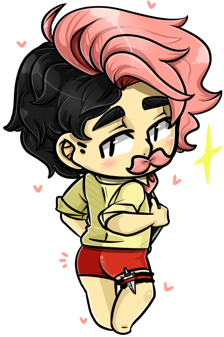 Darkmagic-sweetheart New Markiplier Sticker Available - Wilford Warfstache Fan Art (800x1197), Png Download