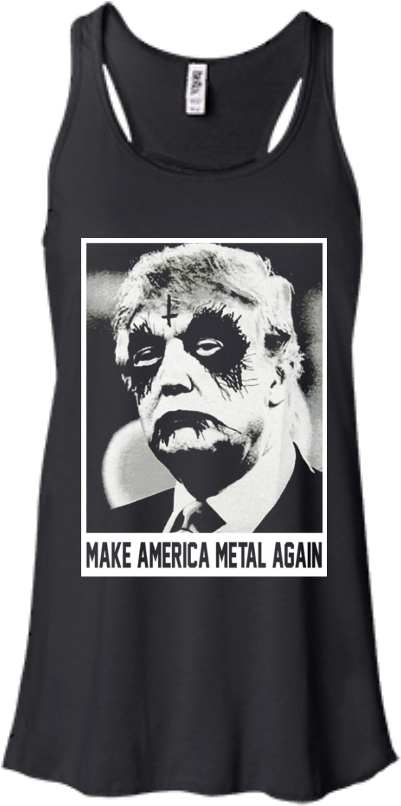 Donald Trump Black Metal T Shirt (1155x1155), Png Download