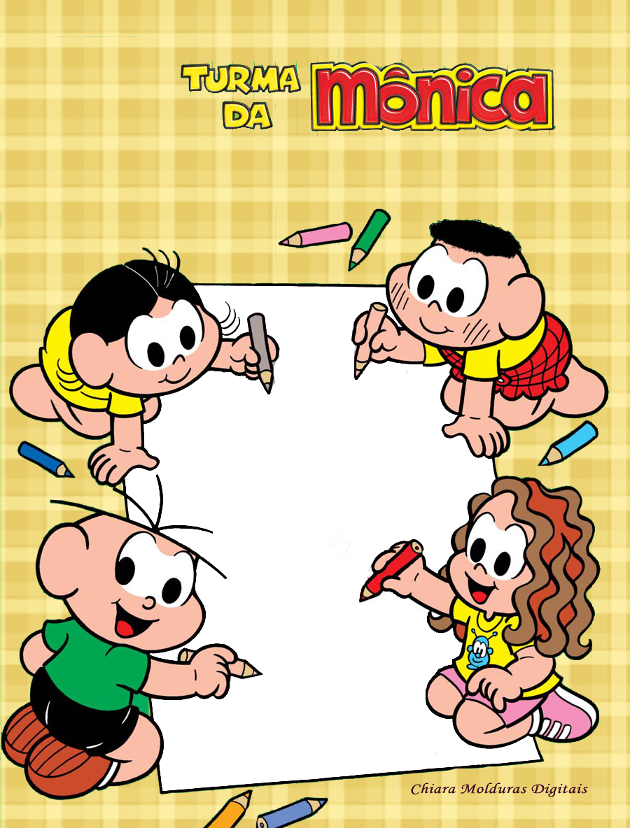 [turma Da Mônica1-alichiara ] - Turma Da Monica (900x1184), Png Download