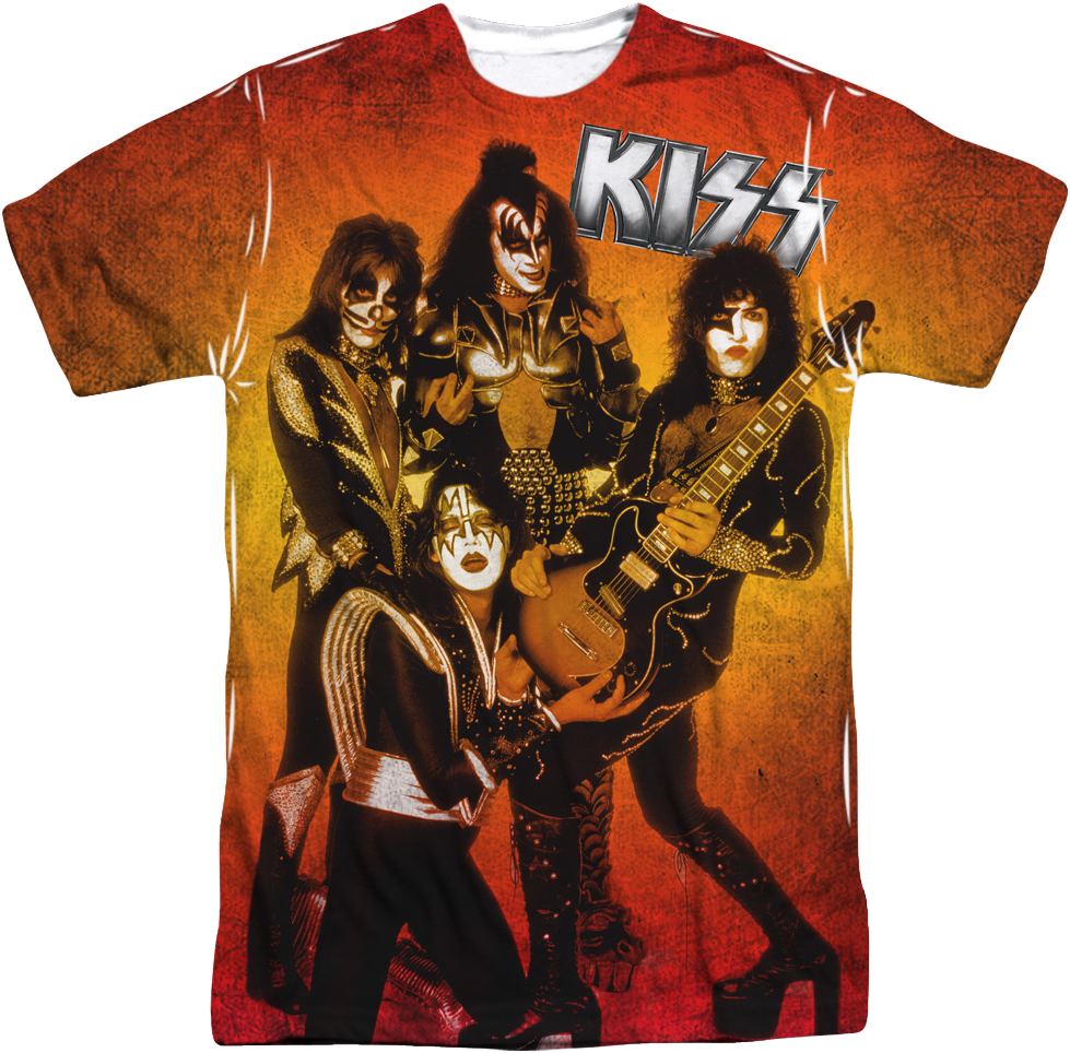 Kiss Comic Book (979x964), Png Download
