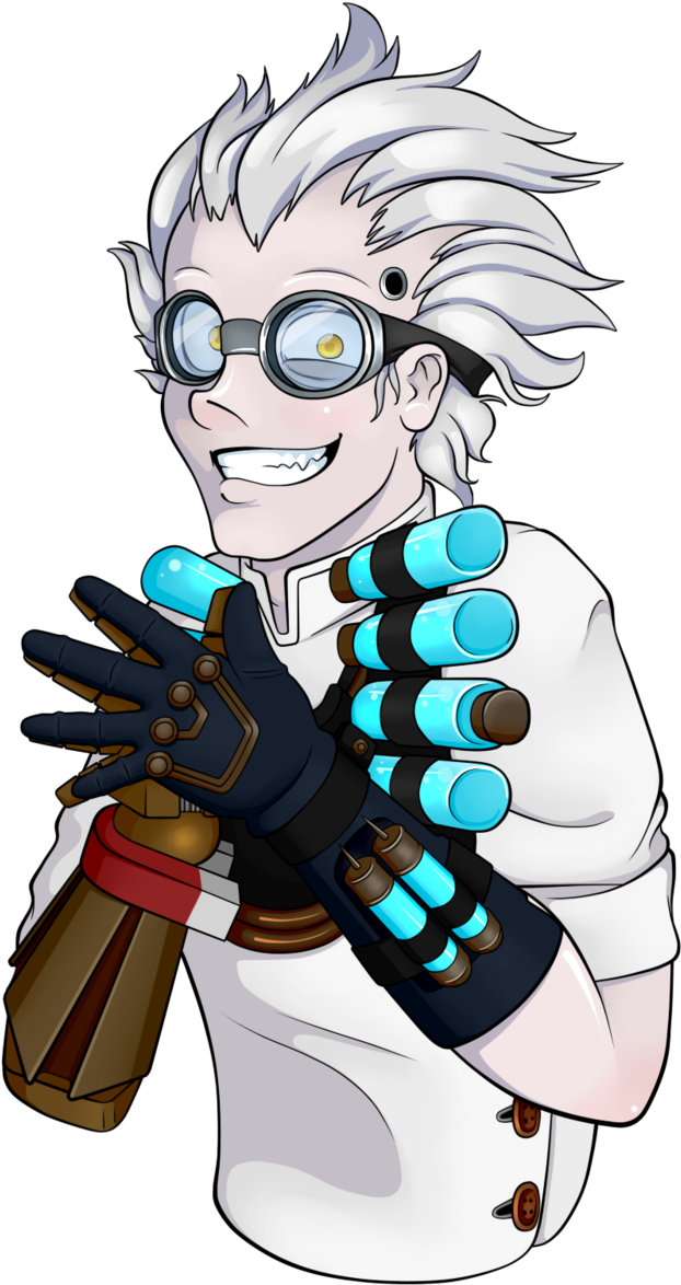 Overwatch Junkenstein, Overwatch World, Jamison Fawkes, - Dr Jamison Junkenstein Png (800x1243), Png Download
