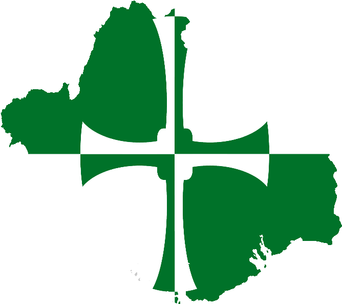 Flag British County Flags Png Clock Png Scottish Flag - Kirkcudbrightshire Flag (672x605), Png Download