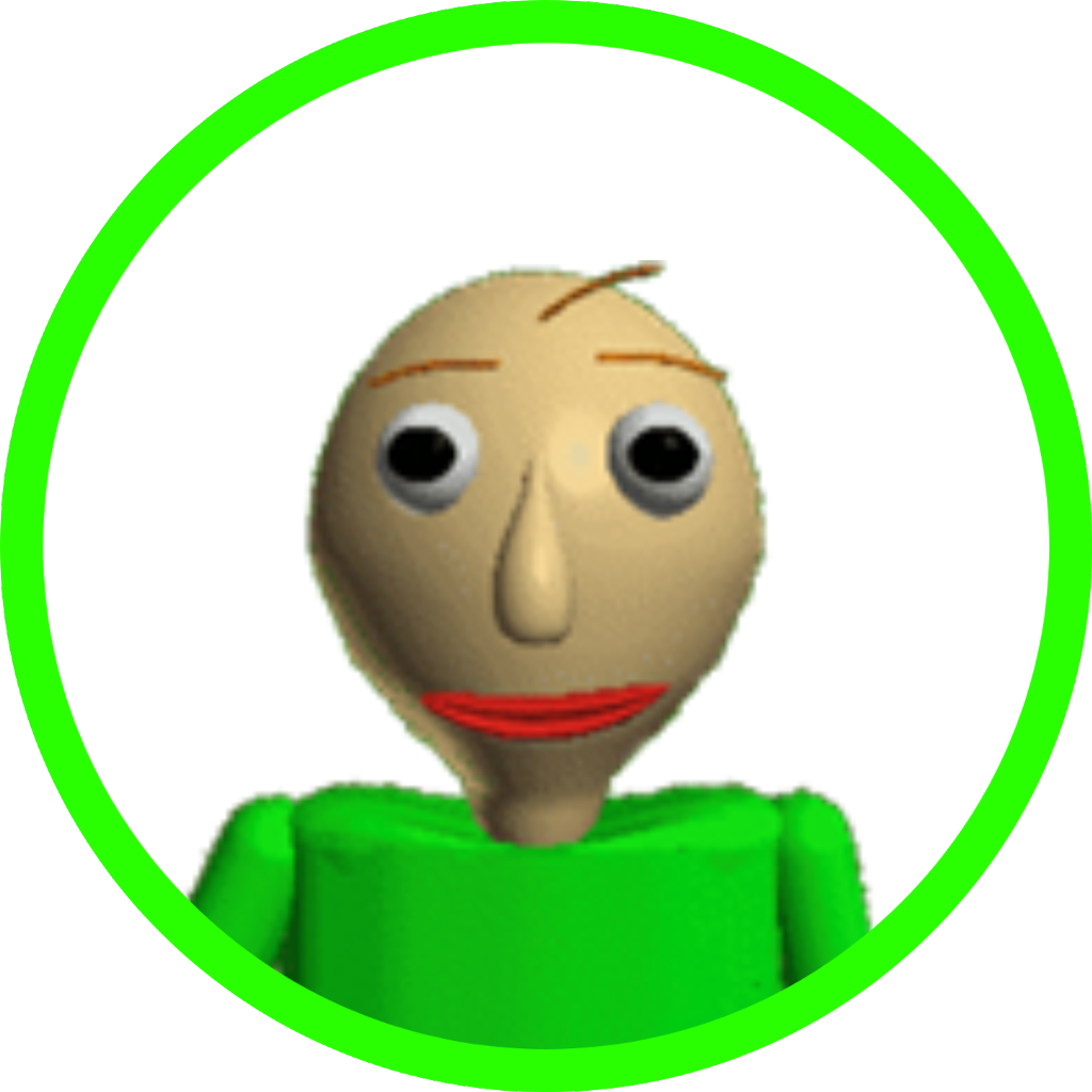 Baldi's Basics In Education And Learning (1024x1024), Png Download