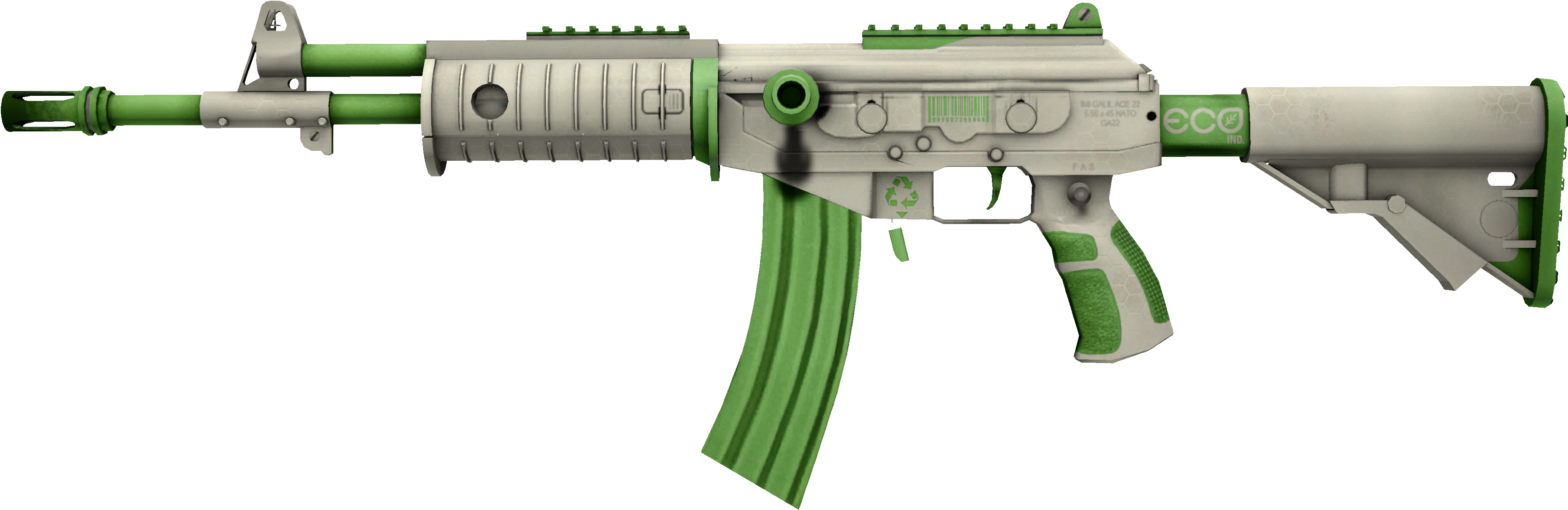 Galil Ar - Skins Cs Go Render (3754x1326), Png Download