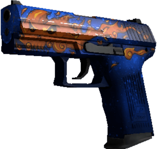 Fire Elemental - P2000 Fire Elemental (912x516), Png Download