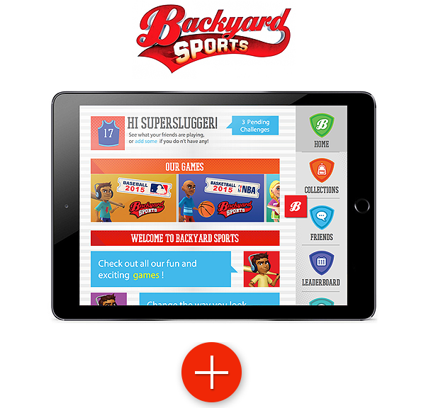 Backyard Sports (600x620), Png Download