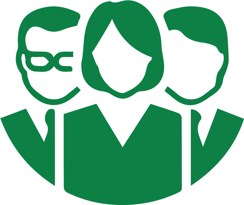 Icon Service Green Large - Human Resource Management (904x676), Png Download