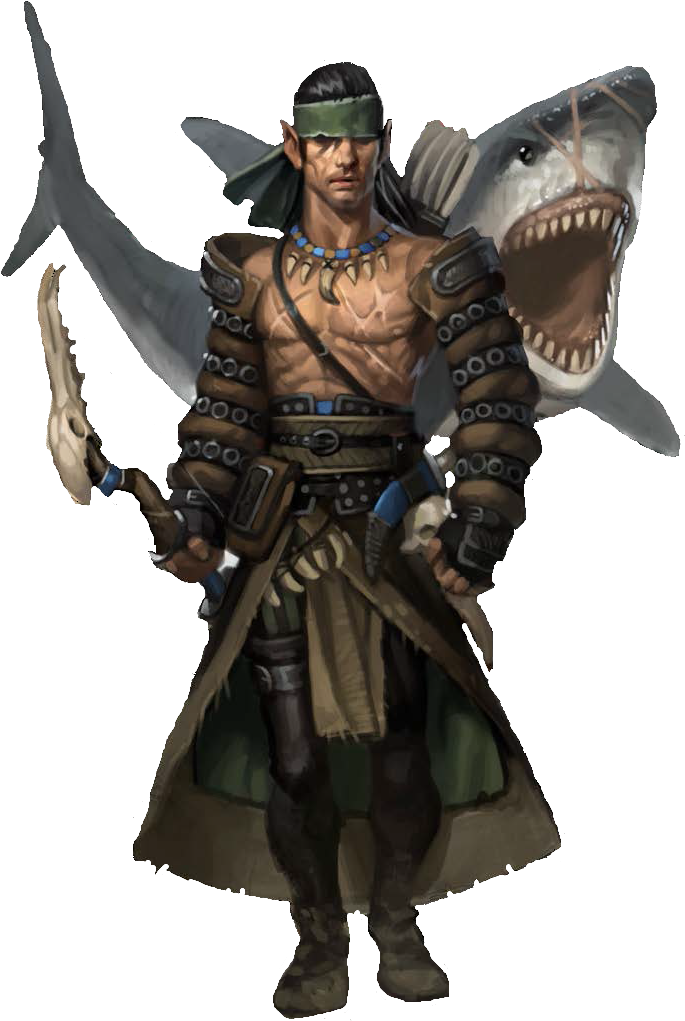 713 X 1116 5 0 - Beast Master Dnd (713x1116), Png Download