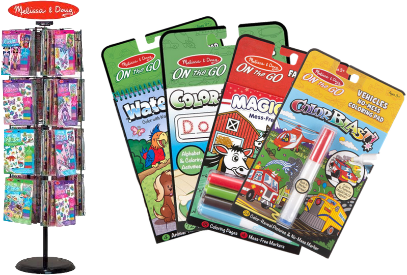 Melissa & Doug Grab & Go Kiosk And Products - Flyer (829x573), Png Download