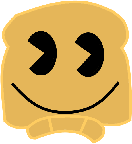 Toasty - Smiley (582x548), Png Download