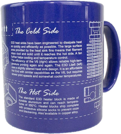 E3d Mug - Coffee Cup (720x720), Png Download