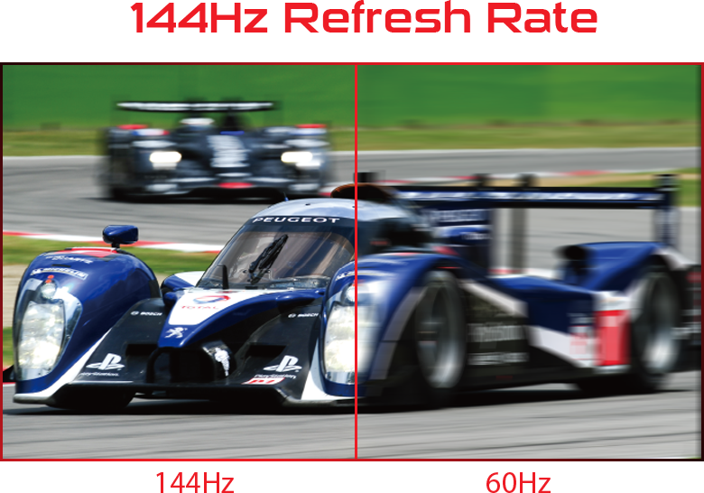 Conventional 60hz Monitors Can Show Distracting Motion - Aoc 24 Inch G2460vq6 (780x546), Png Download