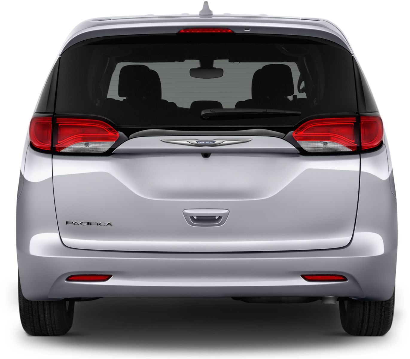 12 - - 2018 Chrysler Pacifica Rear View (2048x1360), Png Download