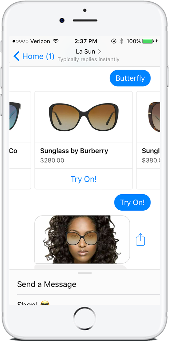 Headliner Bots Introduce Virtual Try-on - Iphone (1152x1152), Png Download