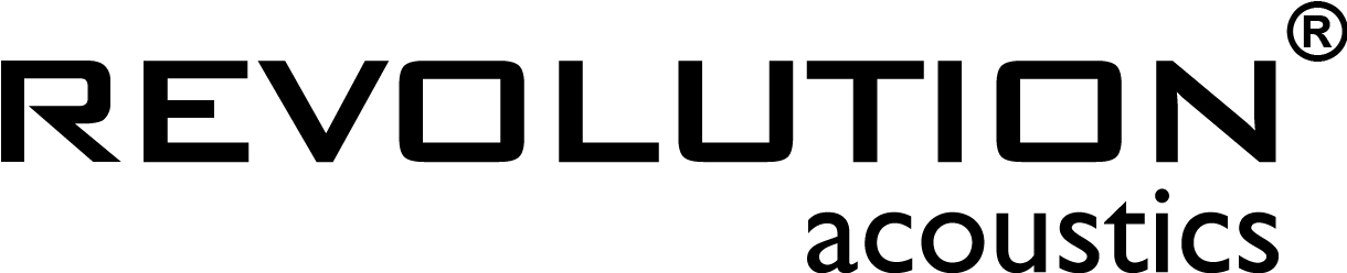 Revolution Acoustics Logo Black - Xyz (1219x256), Png Download
