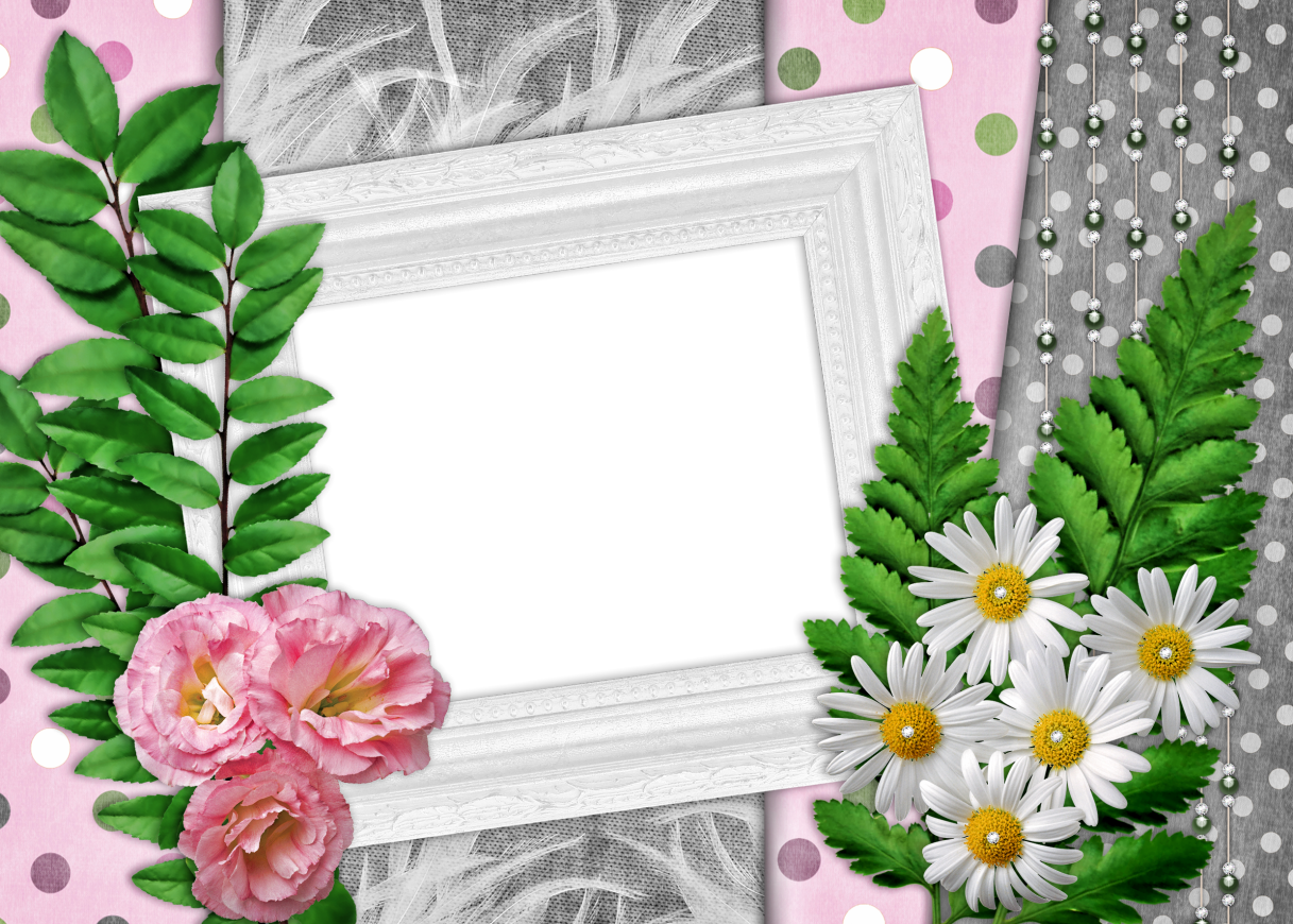 Img - Molduras De Rosas (1217x870), Png Download